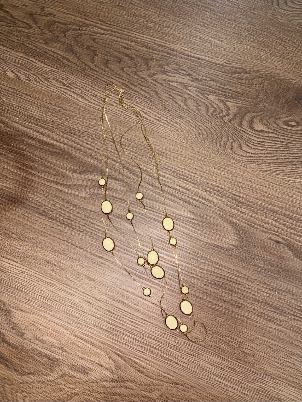 21-avon Gold Multi-Disk Layered Necklace - Women Jewelry